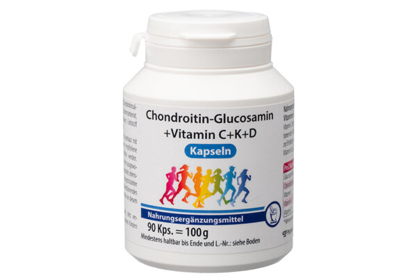 Chondroitin-Glucosamin + Vitamin C + K + D Kapseln