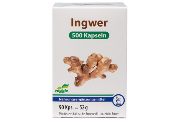 Ingwer 500 Kapseln