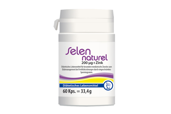 Selen naturel 200 µ + Zink Kapseln