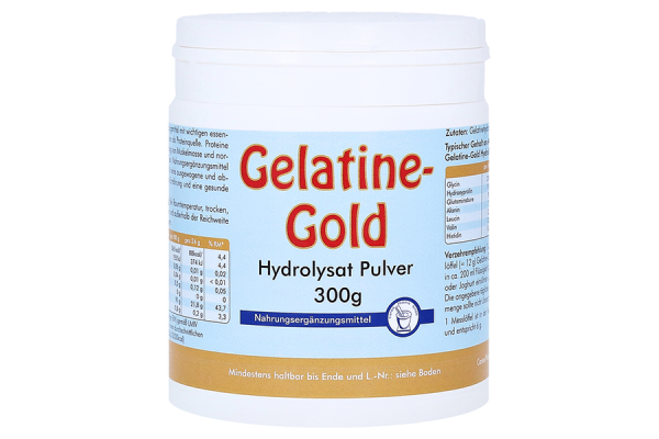 Gelatine-Gold Hydrolysat Pulver